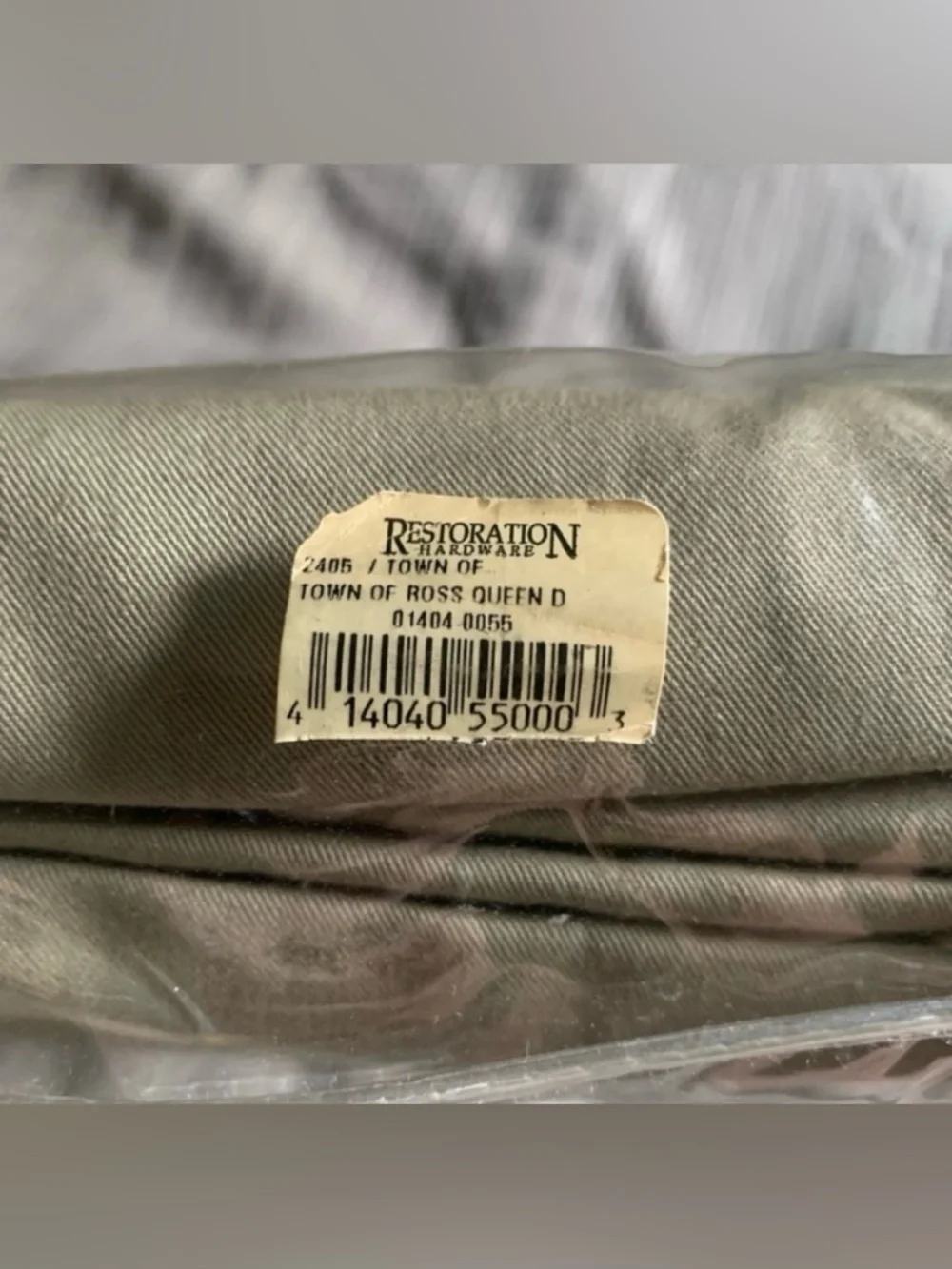 🆕 Restoration Hardware Vintage Duvet Cover